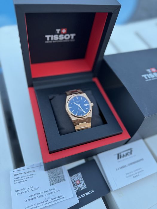 Оригінальний TISSOT Powermatic 80 PRX T137.407.33.041.00
