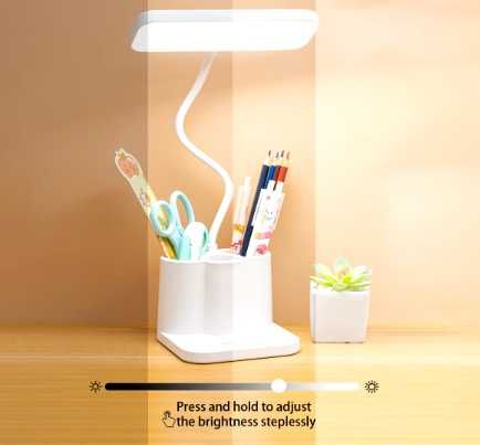 Lampa Stojąca Biurowa LED USB 3-Kolorowa