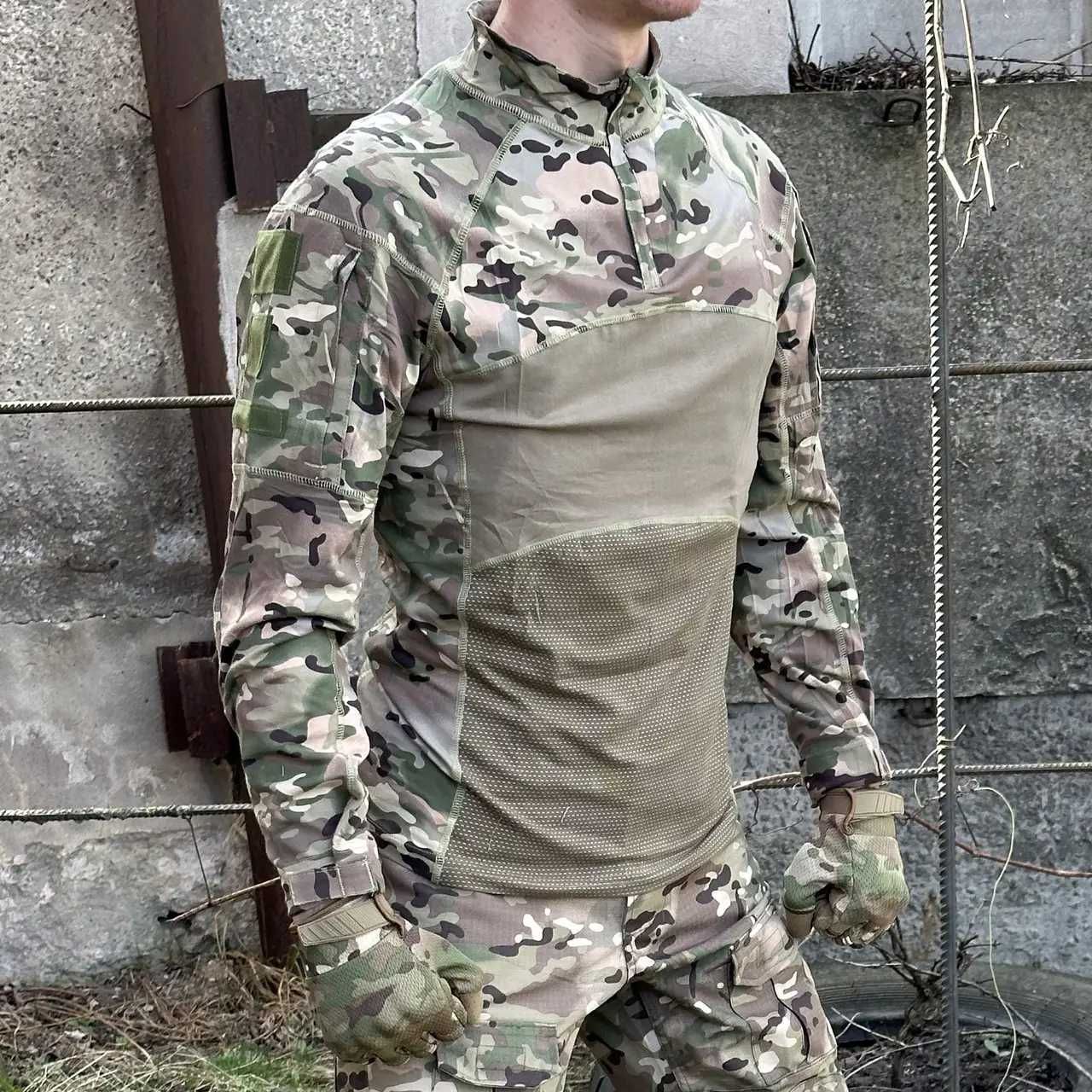 Бойова сорочка розміри S-4XL Han Wild Multicam гольф мультикам