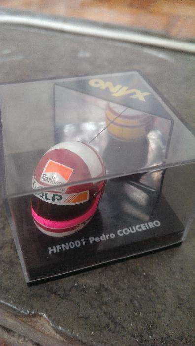 Capacete F1 Miniatura Onyx - Pedro Couceiro