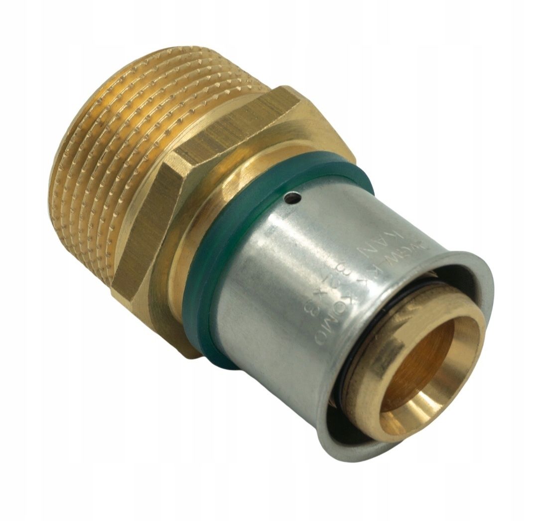 Złączka mosiężna KAN-THERM PRESS GZ 32 X G 1 1/4 2szt
