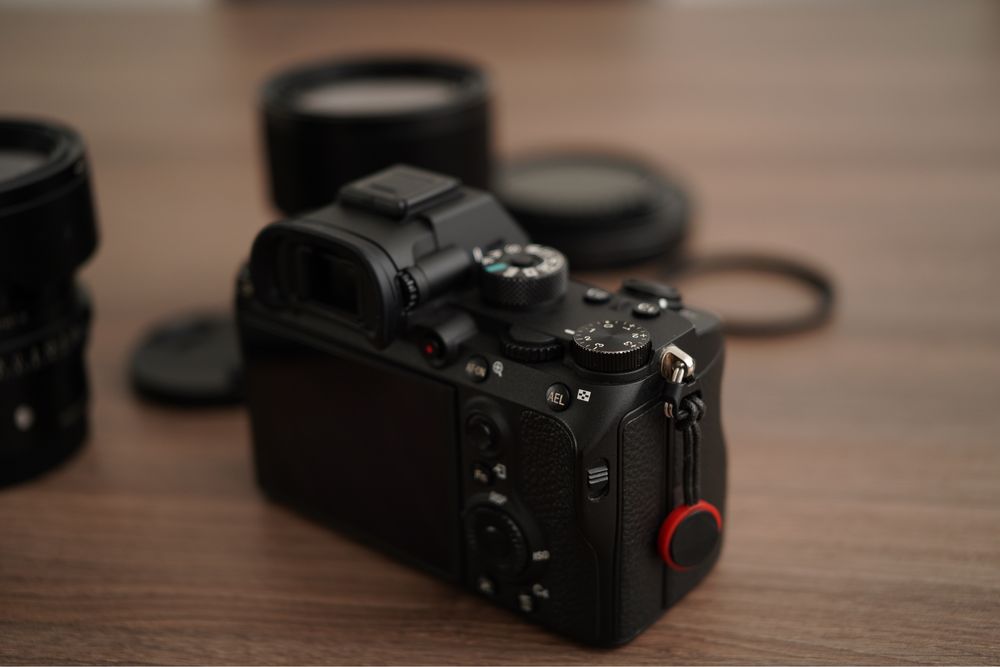 Sony A7 R lll a +  lentes
