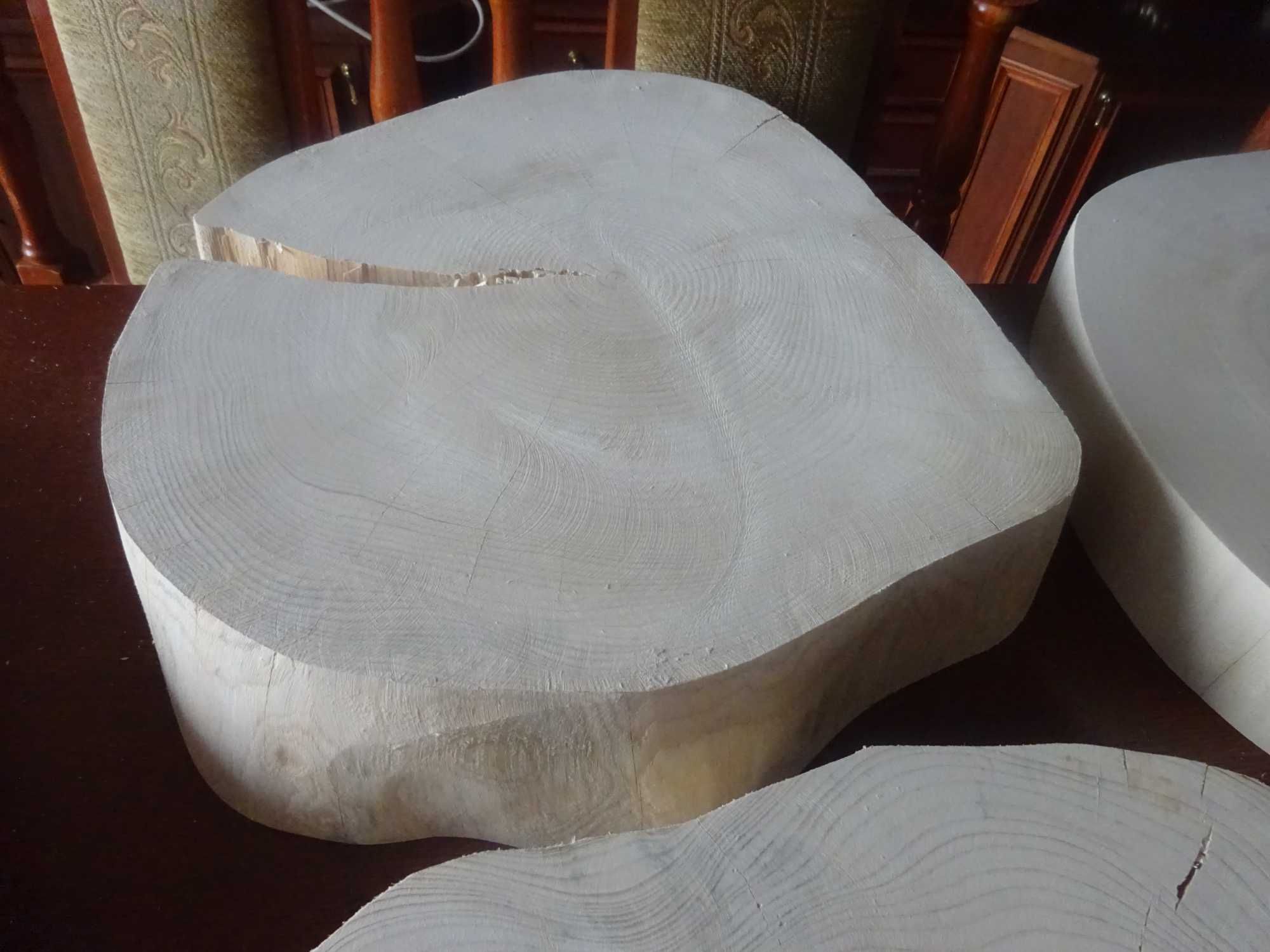 do ogrodu domu pieniek blat drewniany na stół z drzewa stół stolik