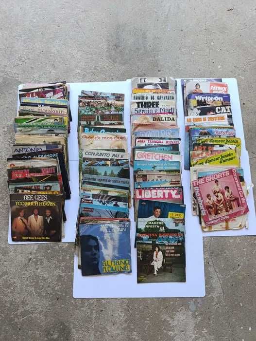 Lote + 160 Vinis Singles