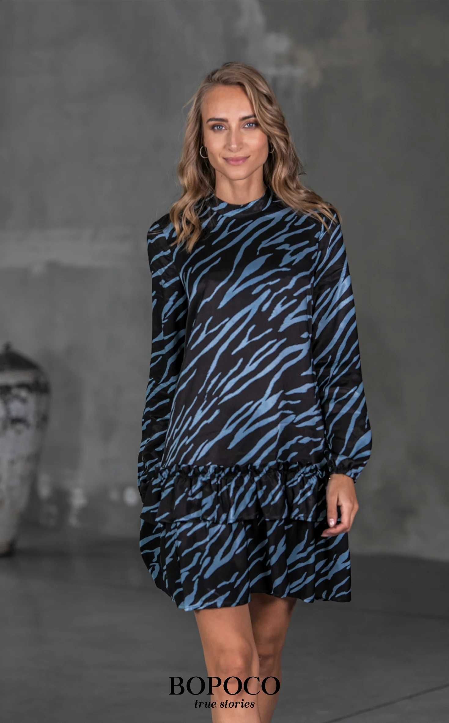 Sukienka Zebra BOPOCO