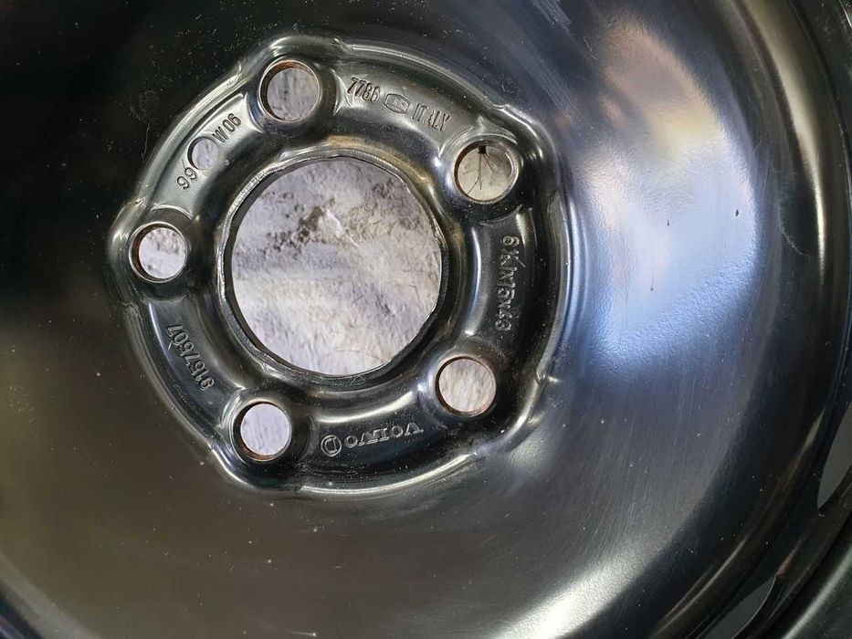 Felga Koło Zapas Volvo R15 5x108 opona Continental 205/65R15 8,2mm