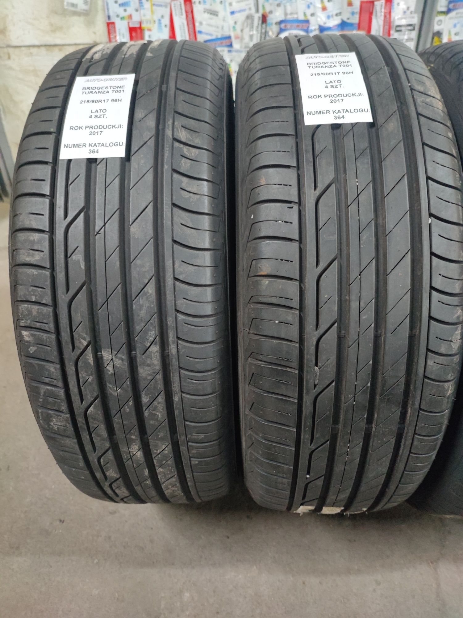 Opony letnie 215/60R17 96H Bridgestone Turanza 2017r