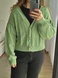 Cardigan verde Tiffosi