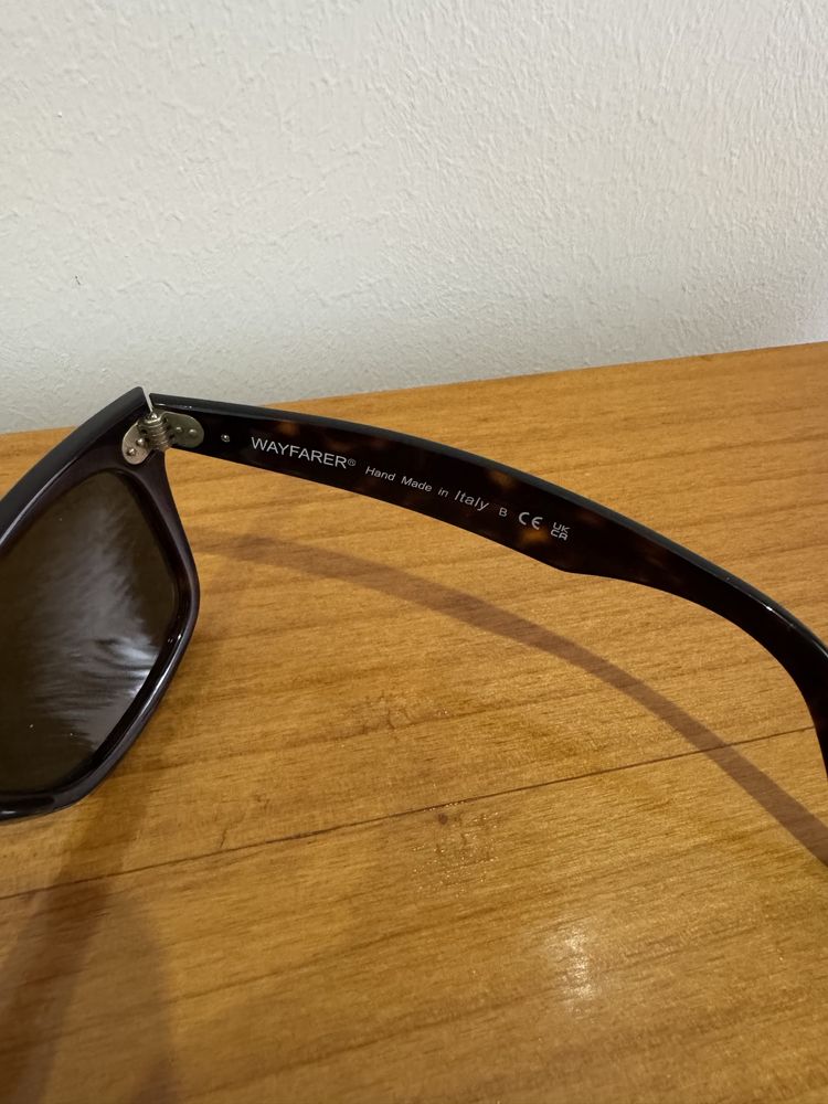 Rayban Wayfarer Tartaruga tamanho 50-22