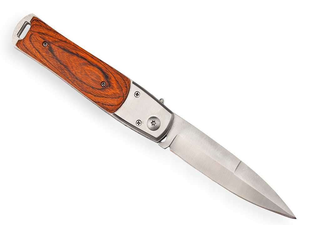 nóż sprężynowy bsh składany sprężynowy pokrowiec kieszonkowy N-508B