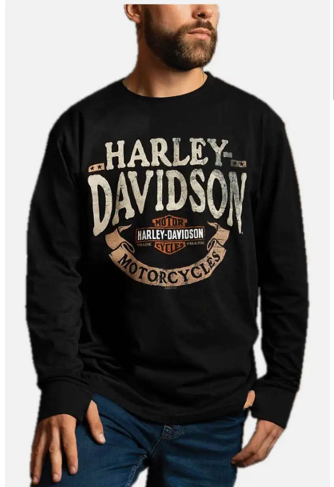 Nowa oryginalna bluza Harley Davidson rozmiar L longsleeve Usa