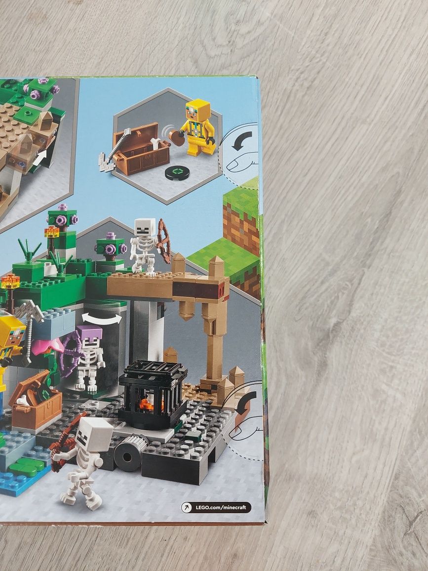 Lego Minecraft 21189 loch szkieletów