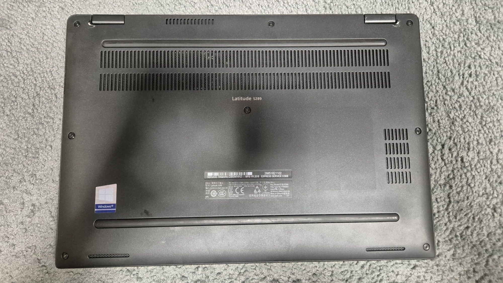 Laptop Dell Latitude 5289, dotykowy ekran
