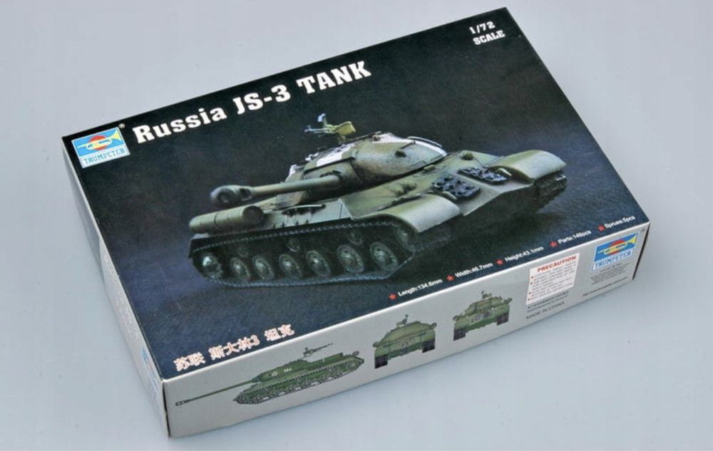 Model plastikowy do sklejania TRUMPETER 07227 1:72 czołg JS-3