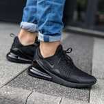 Buty sportowe męskie Nike lekkie obuwie nowe czarne air maxy nike 270