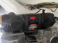 BOOMBOX JVC NB75B BLUETOOTH z pilotem sprawne