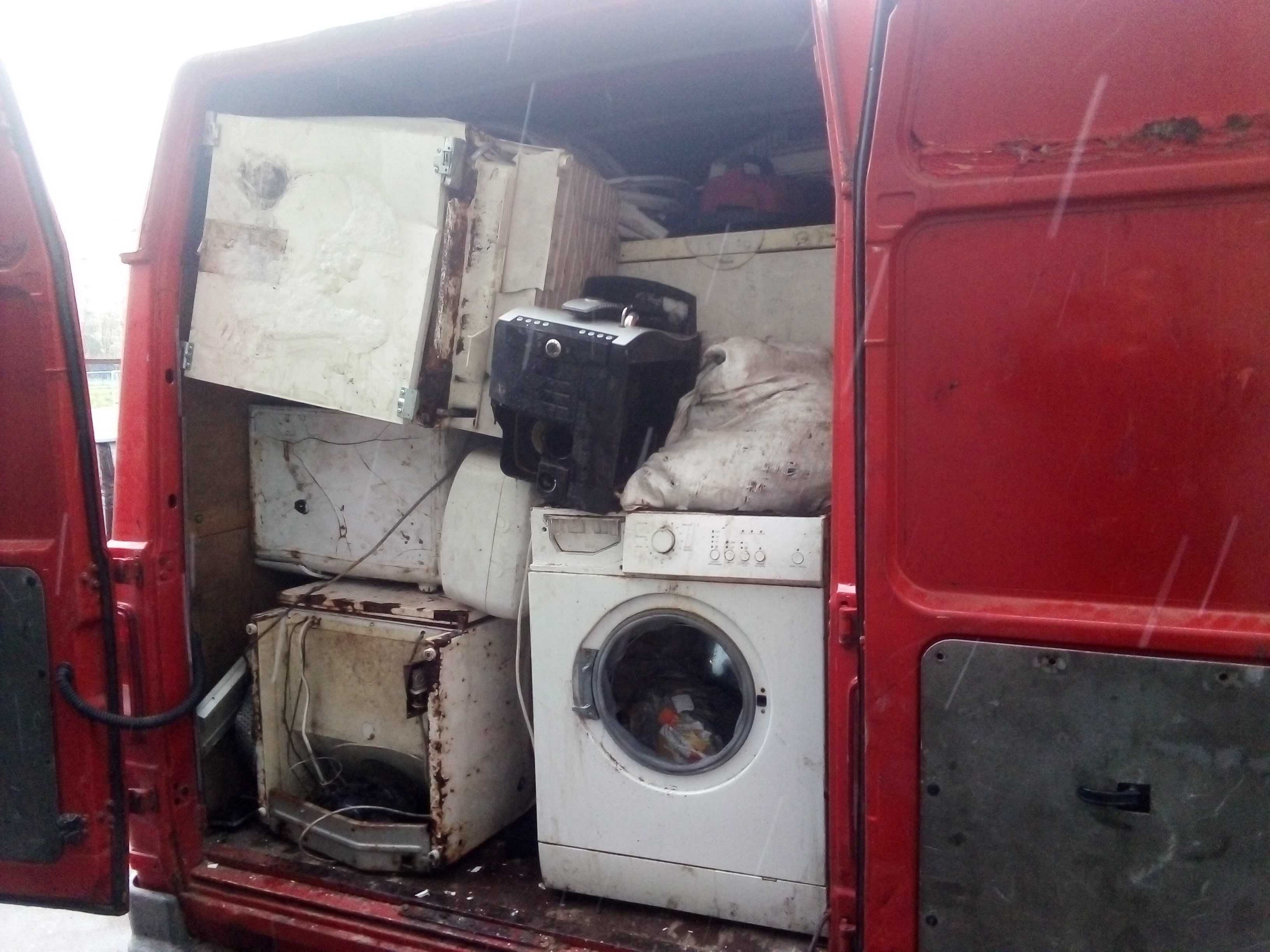 Bezpłatny wywóz elektrośmieci Warszawa -wywóz złomu