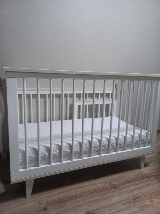 Дитяче ліжечко СВІТІ + матрасик ортопедичний