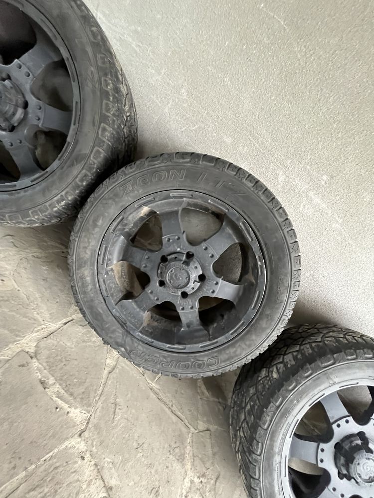 Диски з гумою TRD, R20, 5x150 Land Cruiser 100, 200, 300. Lexus Lx