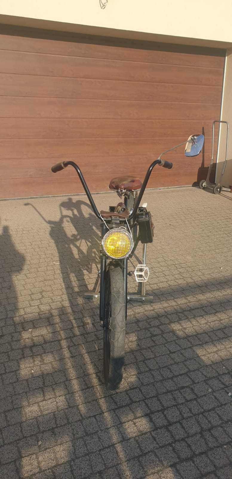 Rower custom na wzór motocykla