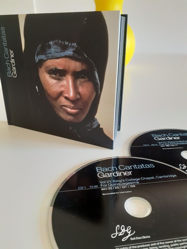 Bach, Cantatas 1, 22, 23, 54, 127, 159, 182, Gardiner
