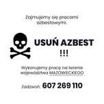 Azbest - Eternit usuwanie , demontaż , odbiór