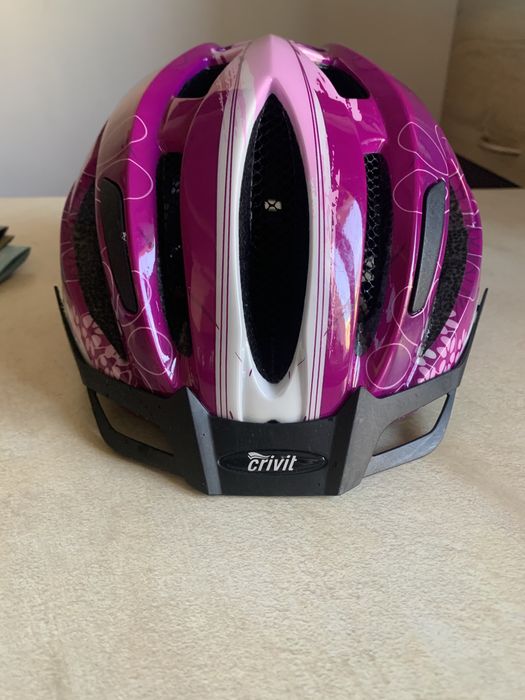 Kask rowerowy crivit swiecacy 49-54