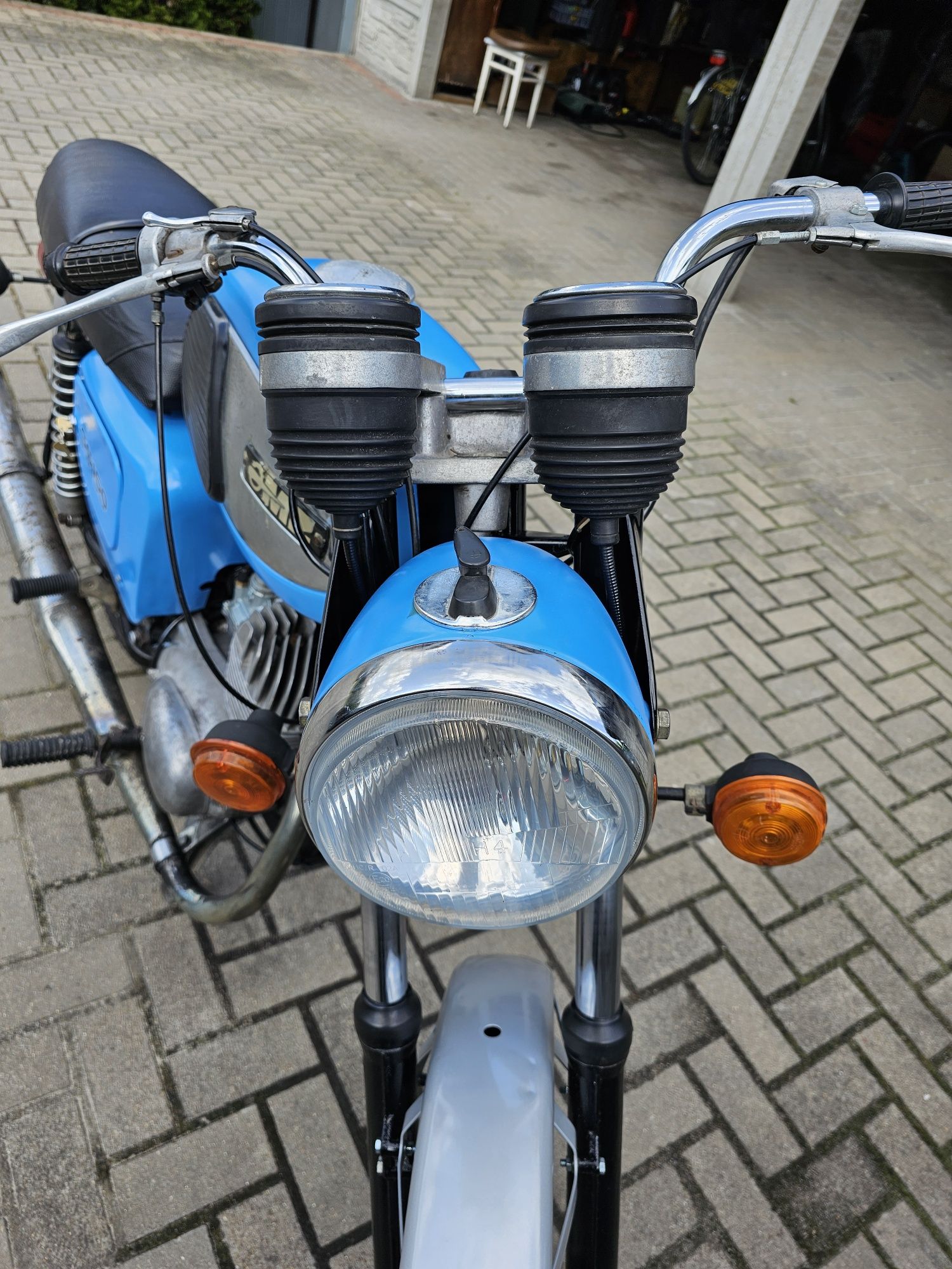 Mz ts 150 pali od ząbka