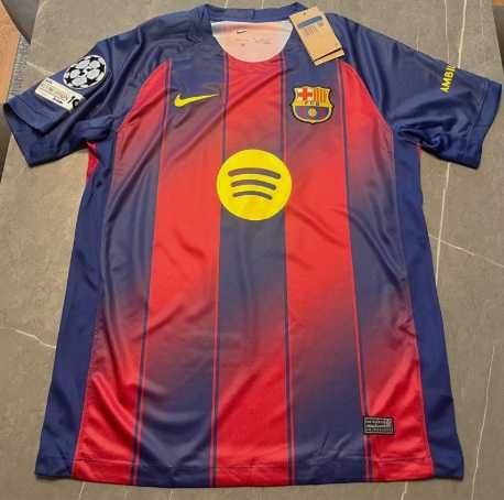 nowa koszulka domowa FC Barcelona 25/26 r. M Lamine Yamal
