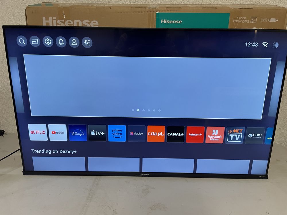 Телевізор Hisense 43” 4k smart wi-fi