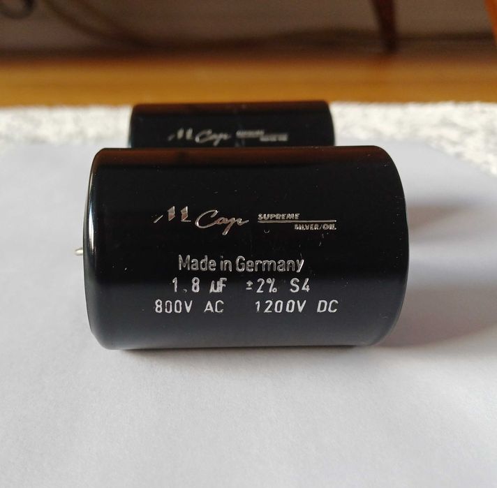 Kondensatory MUNDORF Supreme Silver Oil 1,8 uF
