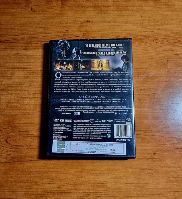 O LABIRINTO DO FAUNO (Guillermo del Toro)