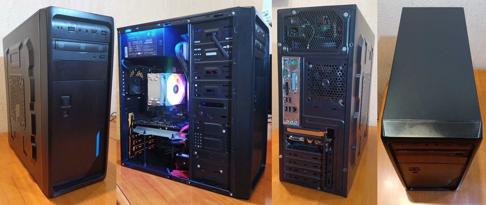 Системний блок, ігровий компьютер x3*3.2Ghz\16Gb\3Gb\SSD120\HDD 1000