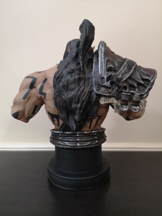 Busto de Grommash Hellscream de World of WarCraft ( WoW )