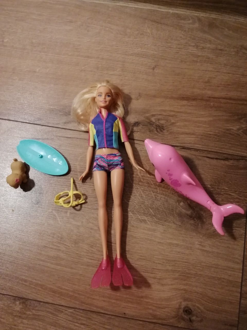 Lalka Barbie z delfinem