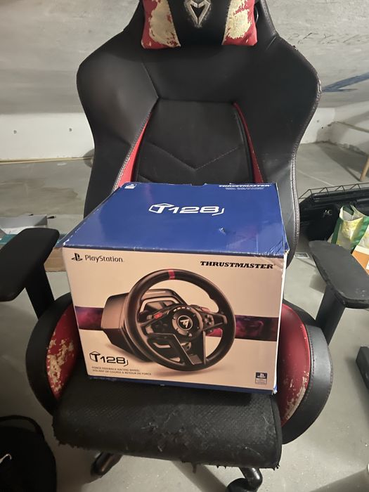 Volante simulador thrustmaster T128  pc e playstation