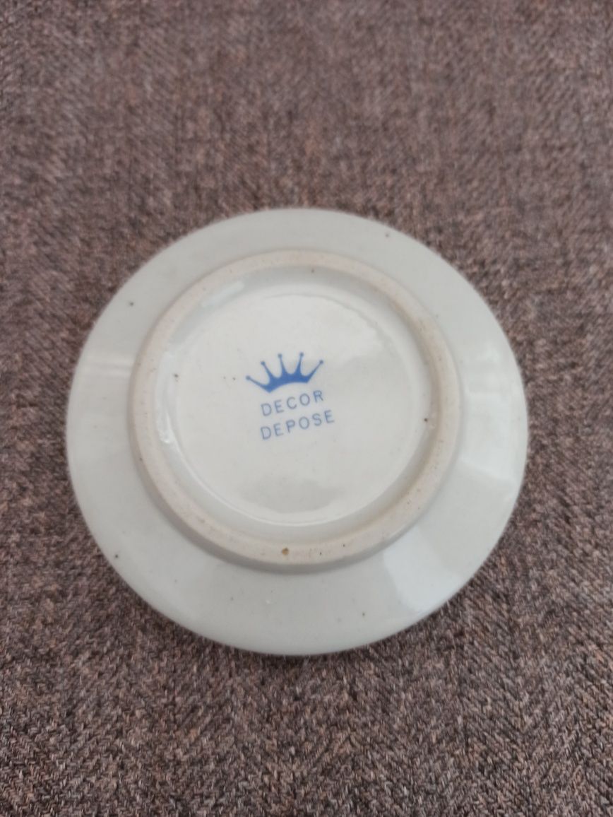 Decor Depose ceramiczna podstawka mini miseczka pojemnik kwiaty polne