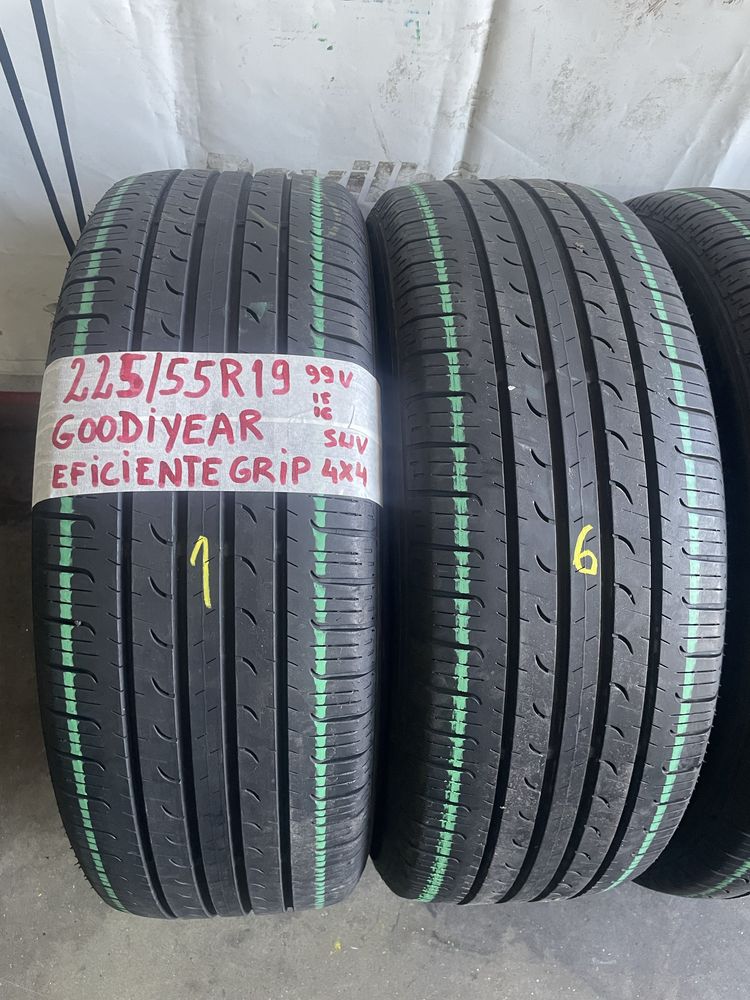 Pneus 225/55/19 Goodiyear todos Iguais impecaveis