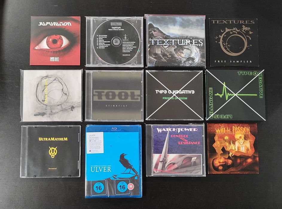 Venda de CDs de Metal e não só! Muitas Raridades! Novas fotos!