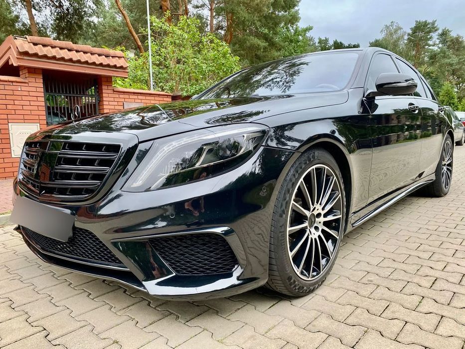 Mercedes-Benz Klasa S 350d/AMG/Bezwypadkowy/Fabryczny Lakier/Wzorowy/ZJAWISKOWY/UNIKAT