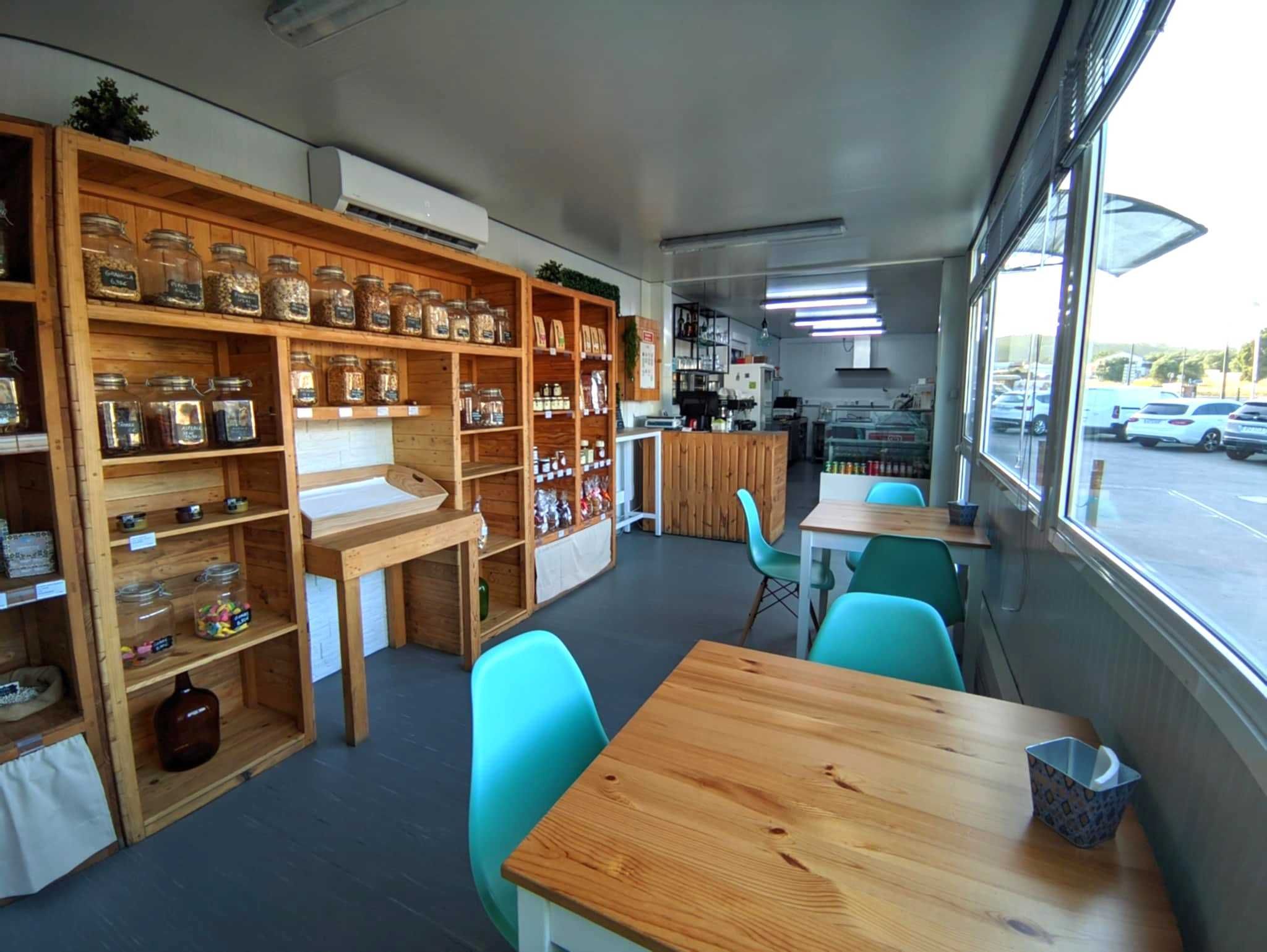 Cafetaria, mercearia, snack bar - pré fabricado