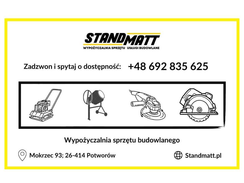 Wypożyczalnia sprzętu- Betoniarki, Szalunki stropowe/ścienne, Agregaty