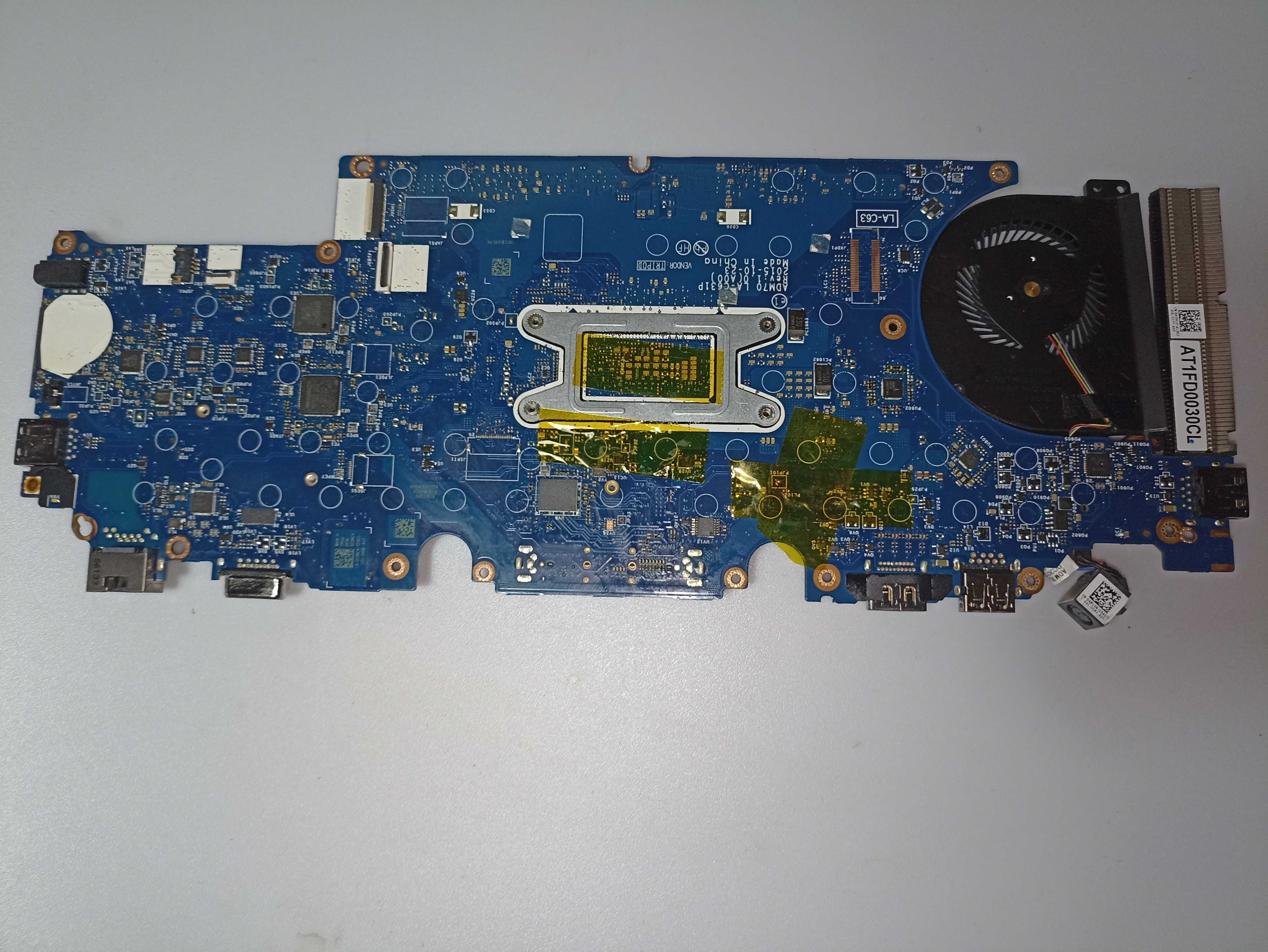 Uszkodzoną płytę główną do laptopa Dell Latitude E5470. ADM70 LA-C631P