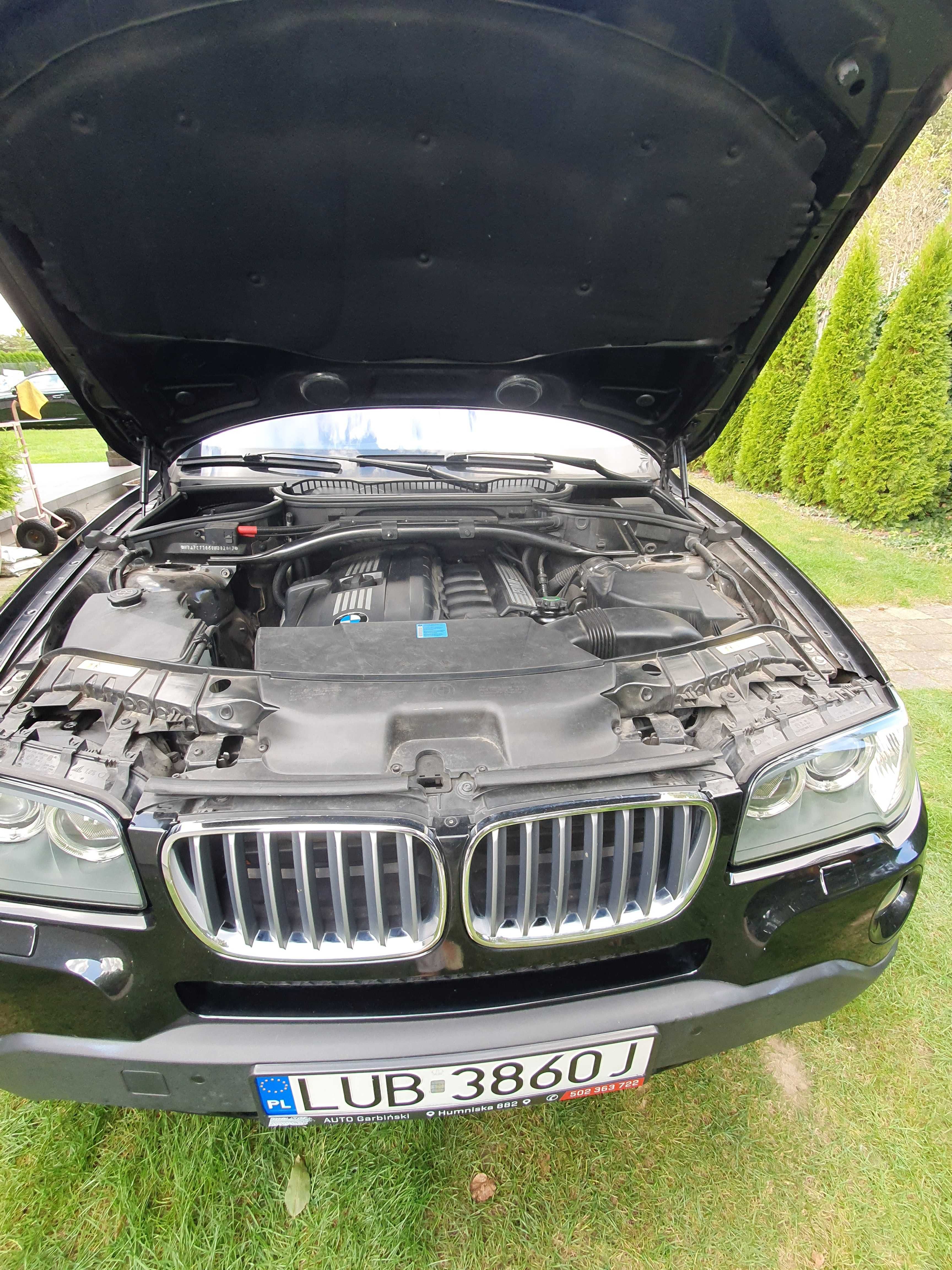 BMW X3 4x4 , 2.5 benzyna /gaz, automat 2008 bezwypadkowy
