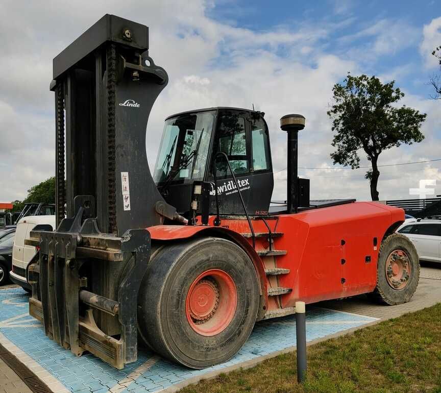 Wózek widłowy Linde H320 udźwig 32000 kg 2013 rok