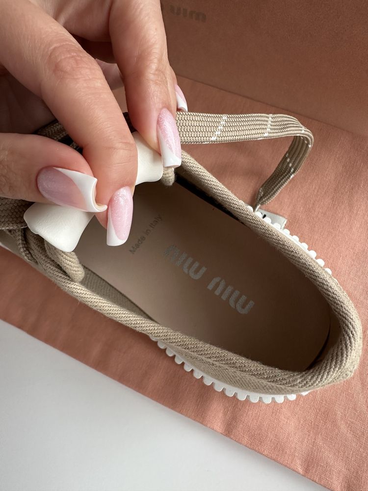 Кеди MIU MIU, НОВІ, в наявності! 25 см