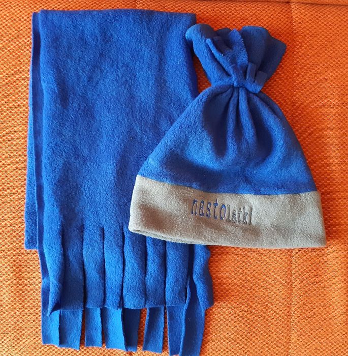 Czapka + szalik Nastolatki z polaru