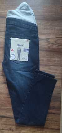 Nowe spodnie jeansy ciążowe rozm 36