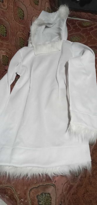 Платье Снегурочки для взрослых новое размер L