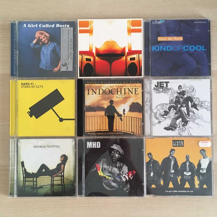CDs vários artistas - rock pop jazz soul rnb hip hop portuguesa